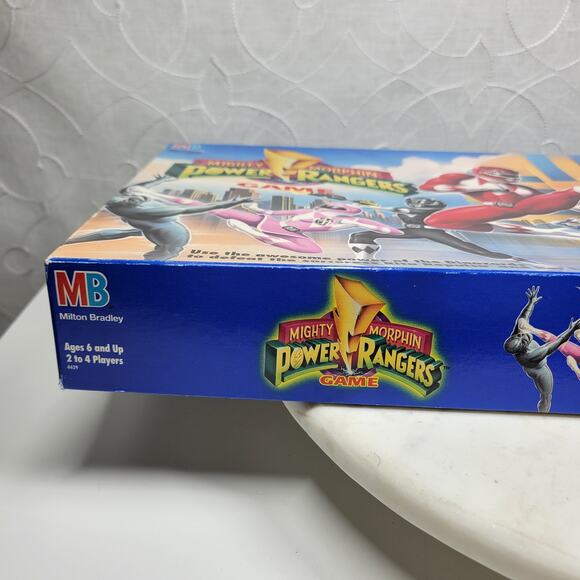 Vintage 1993 Mighty Morphin Power Rangers Board Game MB Milton Bradley Complete - Picture 6 of 16